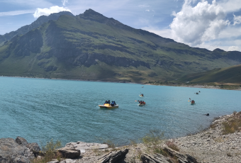 Kayak touring